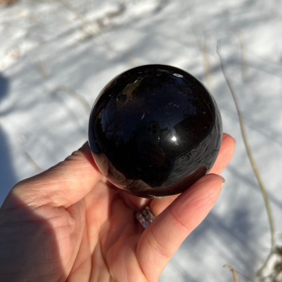 Smoky (3) quartz sphere | crystal - Picture 6 of 15